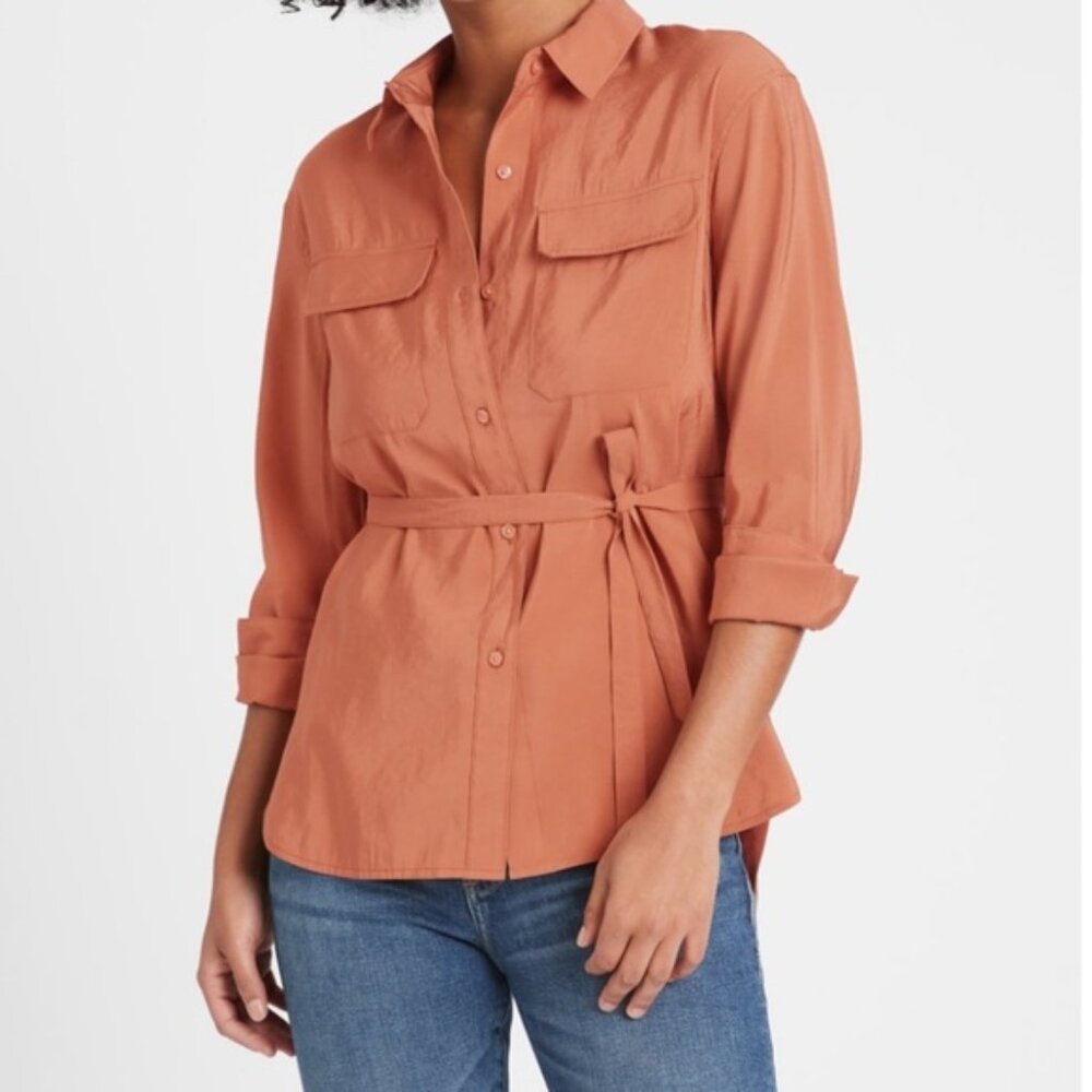Belted Utility Shirt